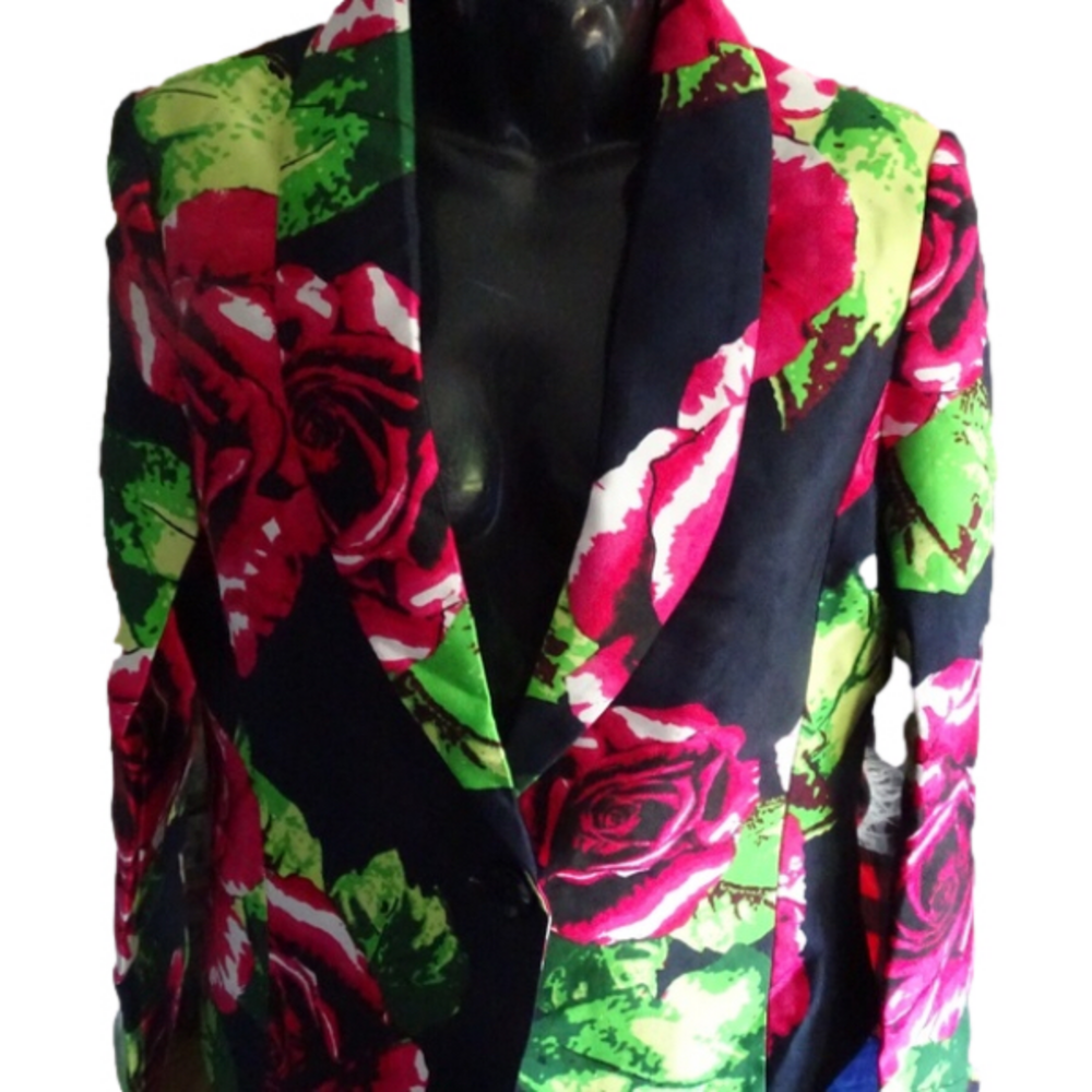 NWT LARA SATIN ROSE BLAZER